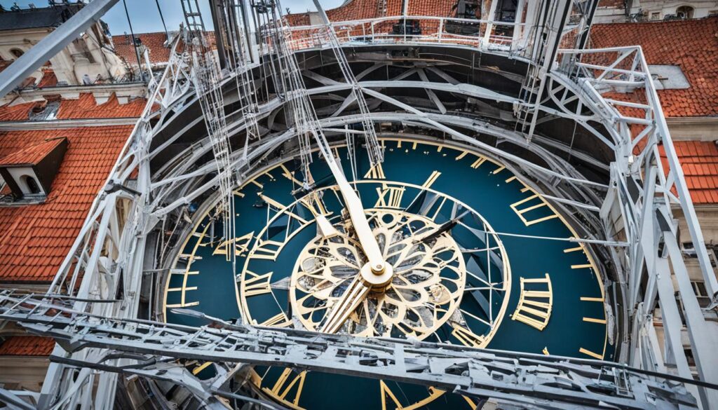 Petrovaradin Clock Tower restoration