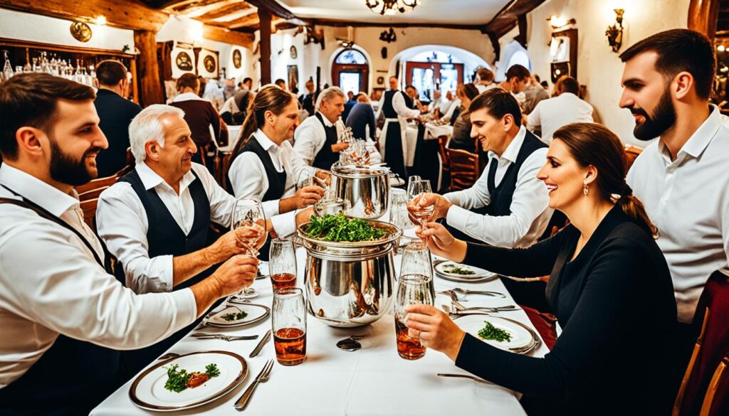 Serbian dining etiquette