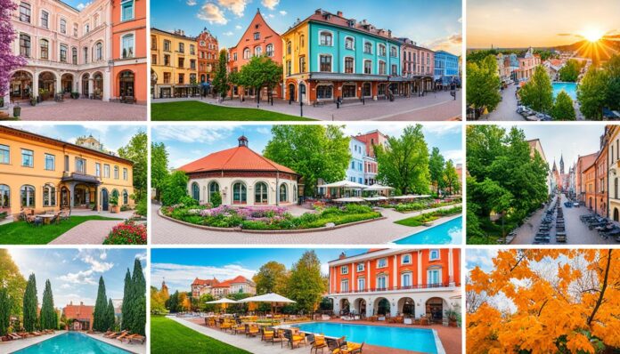 What are the best places to stay in Subotica for exploring the city center?