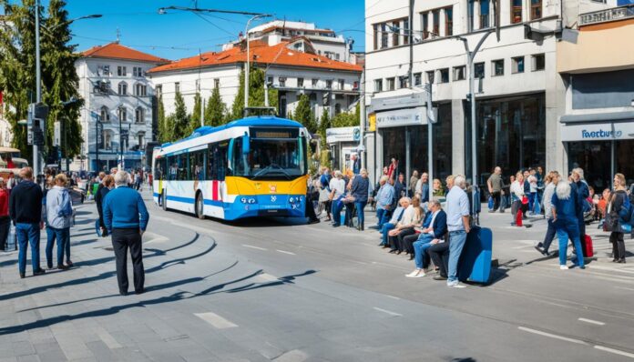What are the best ways to get around Niš without a car?