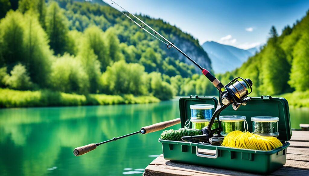 fishing gear Sava River Kranj