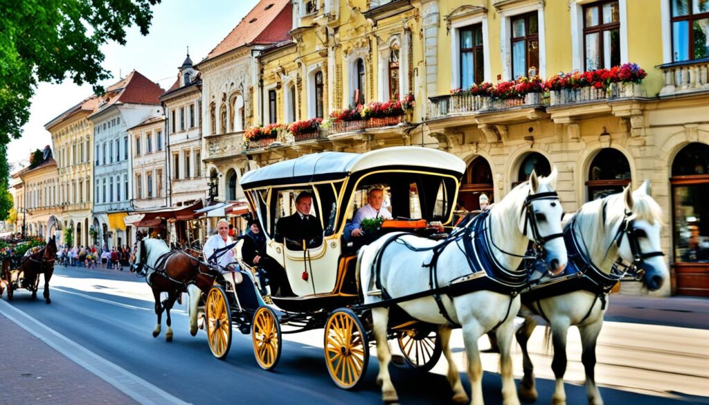 guided carriage rides Subotica