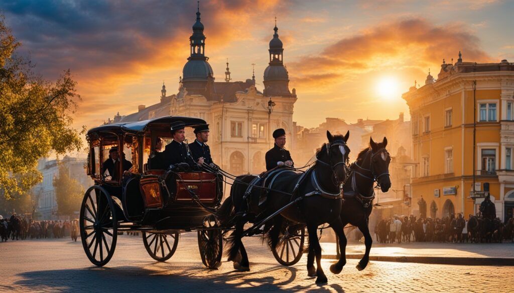 historic carriage rides Subotica
