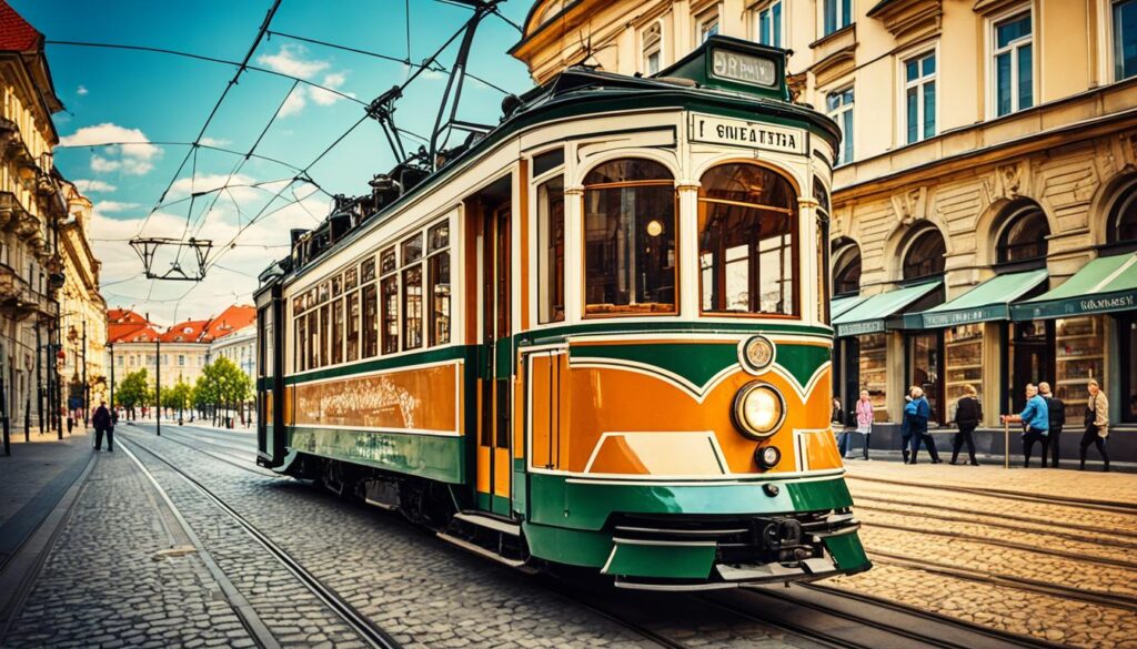 historic electric tram rides