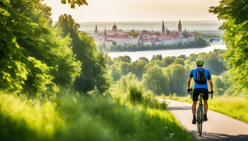 leisure cycling in Novi Sad