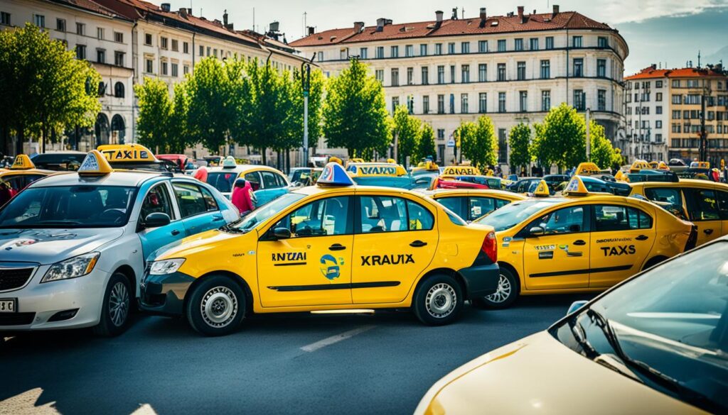 taxis in Kragujevac
